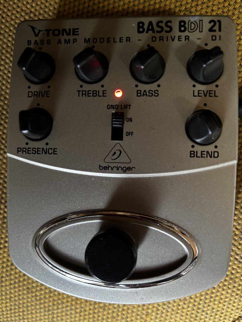 通電確認済】BEHRINGER BASS BDI 21 ベースエフェクター - メルカリ