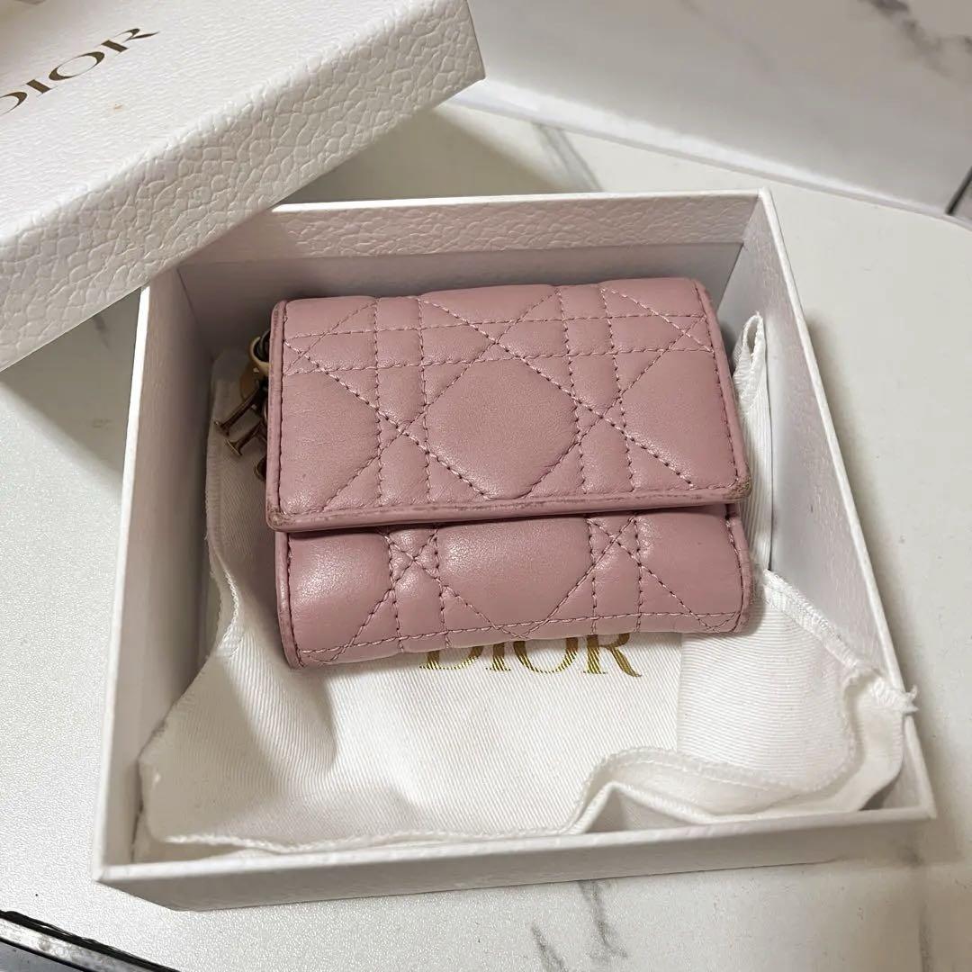 dior ロータスウォレット ピンク 日本限定カラー