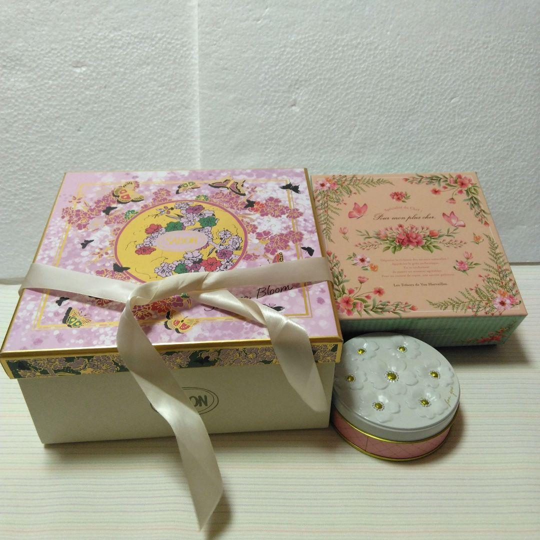 SABON Sakura Bloom空き箱・お菓子の空き箱・お菓子の空き缶
