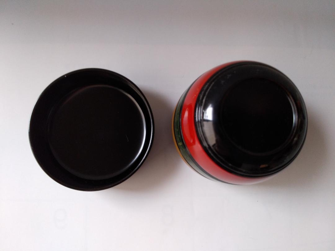 道場宗廣 唐物写 独楽棗 沈刻 栞 共箱 漆器 漆芸 抹茶 茶道具 新品 未使用