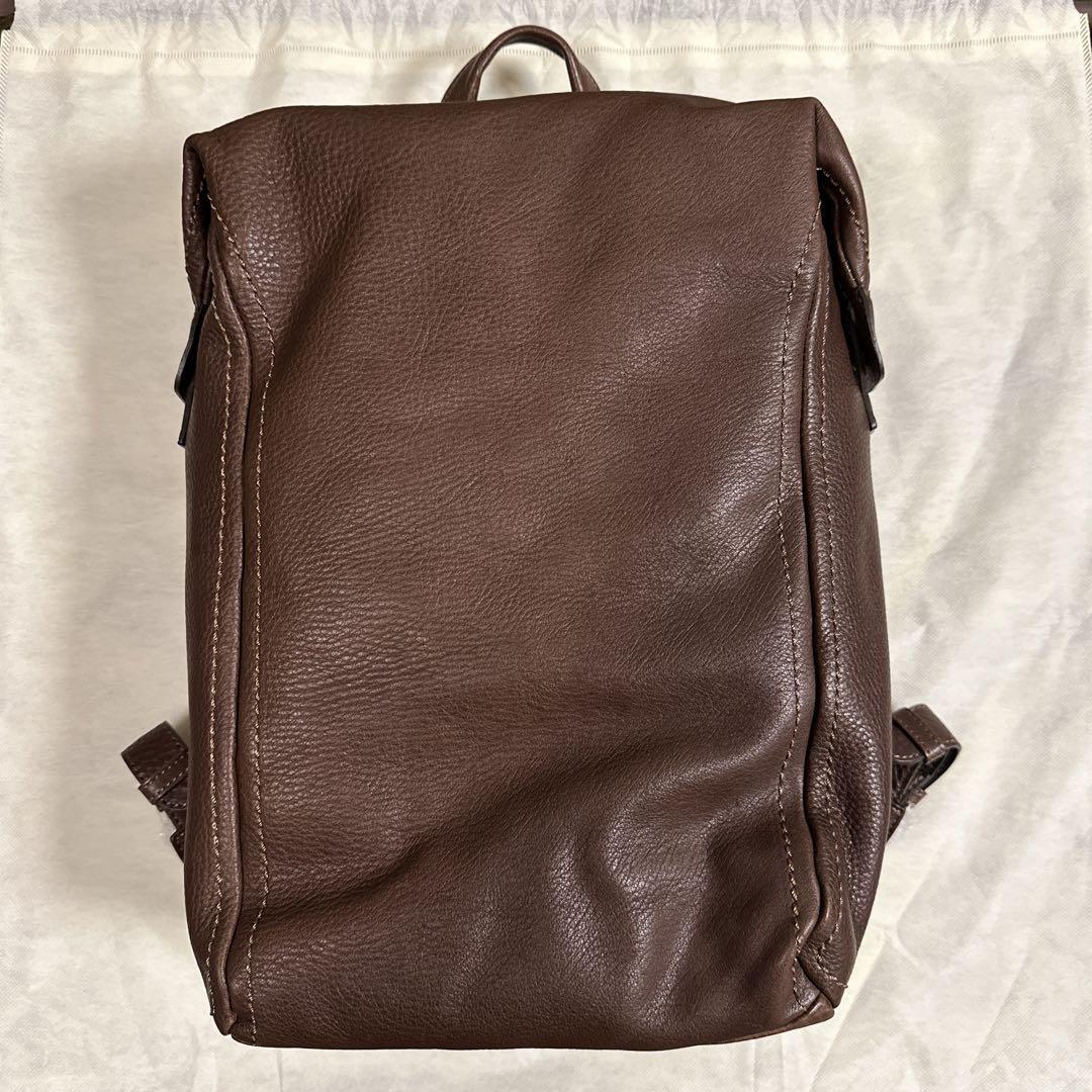 数量限定色】トーンオイルヌメ ソフトミディアムバックパック