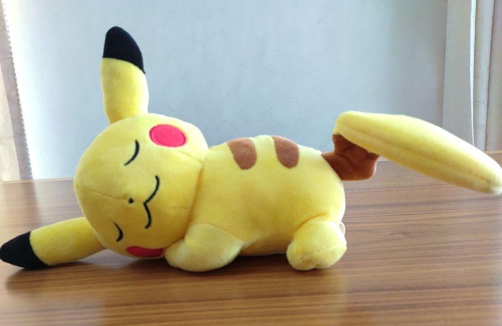 交換無料 ポケモンセンター おやすみピカチュウ ぬいぐるみ ぬいぐるみ Www We Job Com