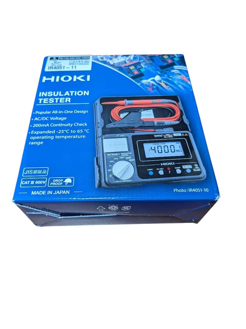 HIOKI IR4051-11 絶縁テスター