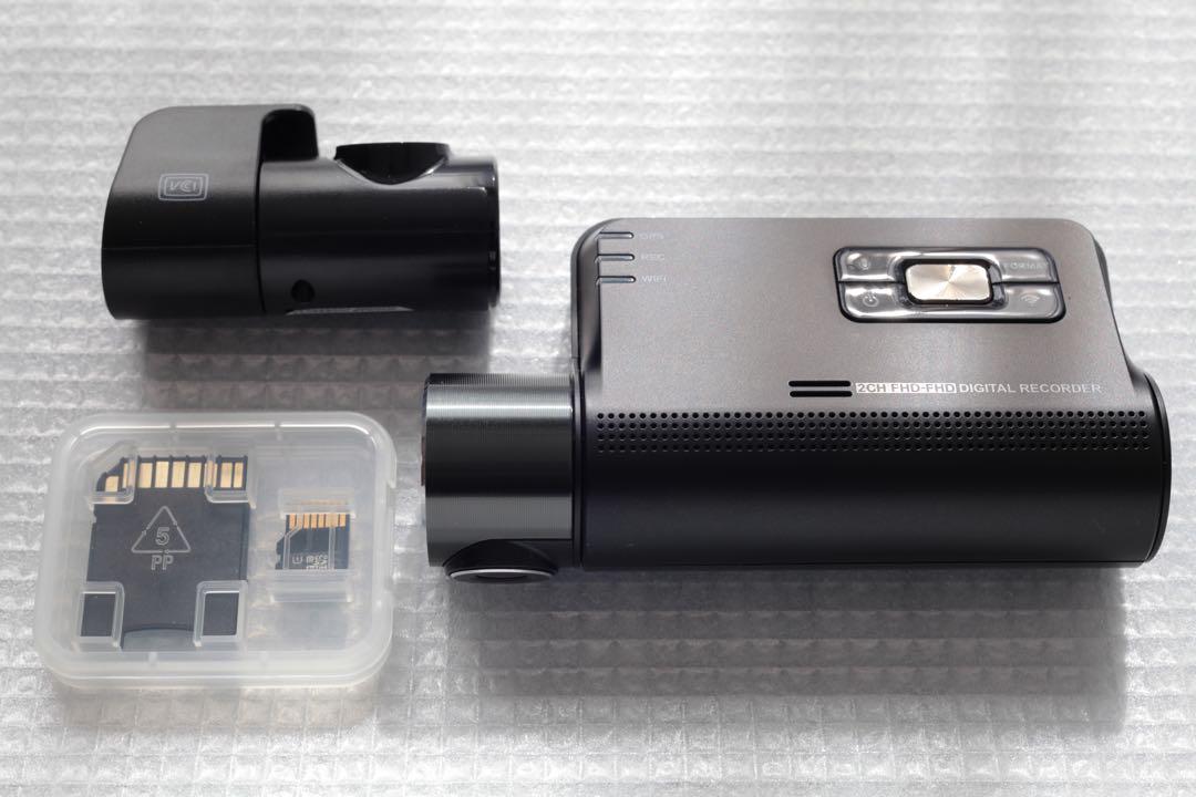 PIXYDA 前後カメラ ドライブレコーダー PDR800FR