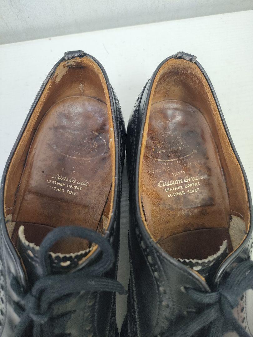 Church's ウィングチップ Chetwynd BLACK CALF