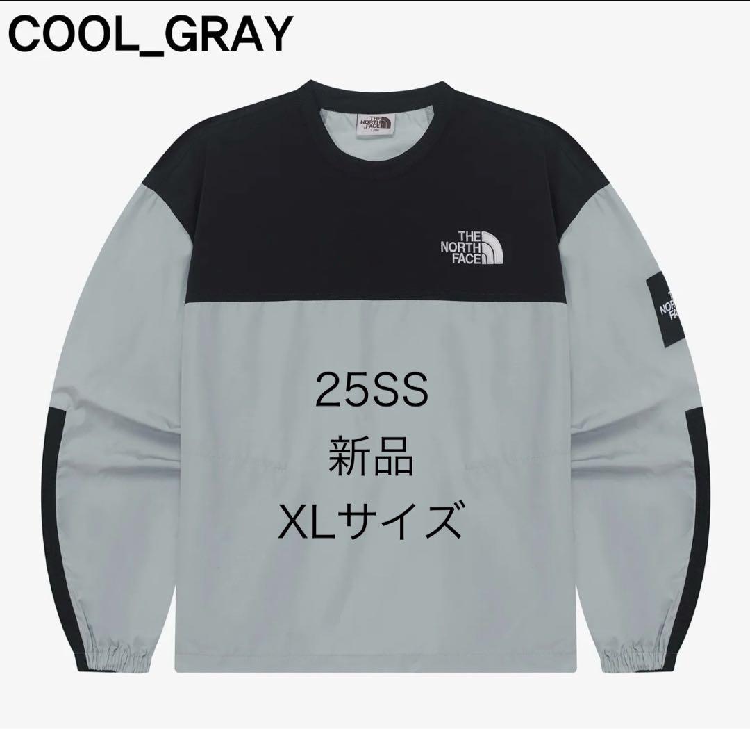 新品 XL ノースフェイス ALBANY CREWNECK ナイロンジャケット