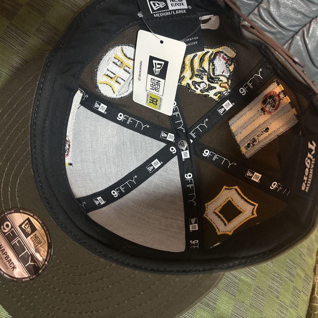 阪神タイガース★9FIFTY キャップALLOVER LOGO NEW ERA★