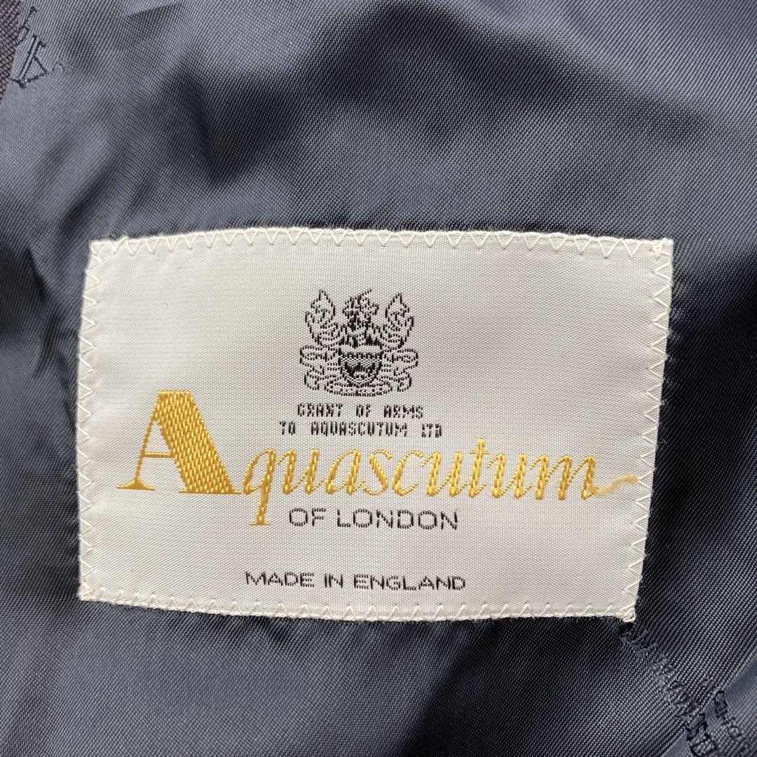 専用Aquascutum ダブルブレスト 紺ブレザー ゴールド金具 メンズ