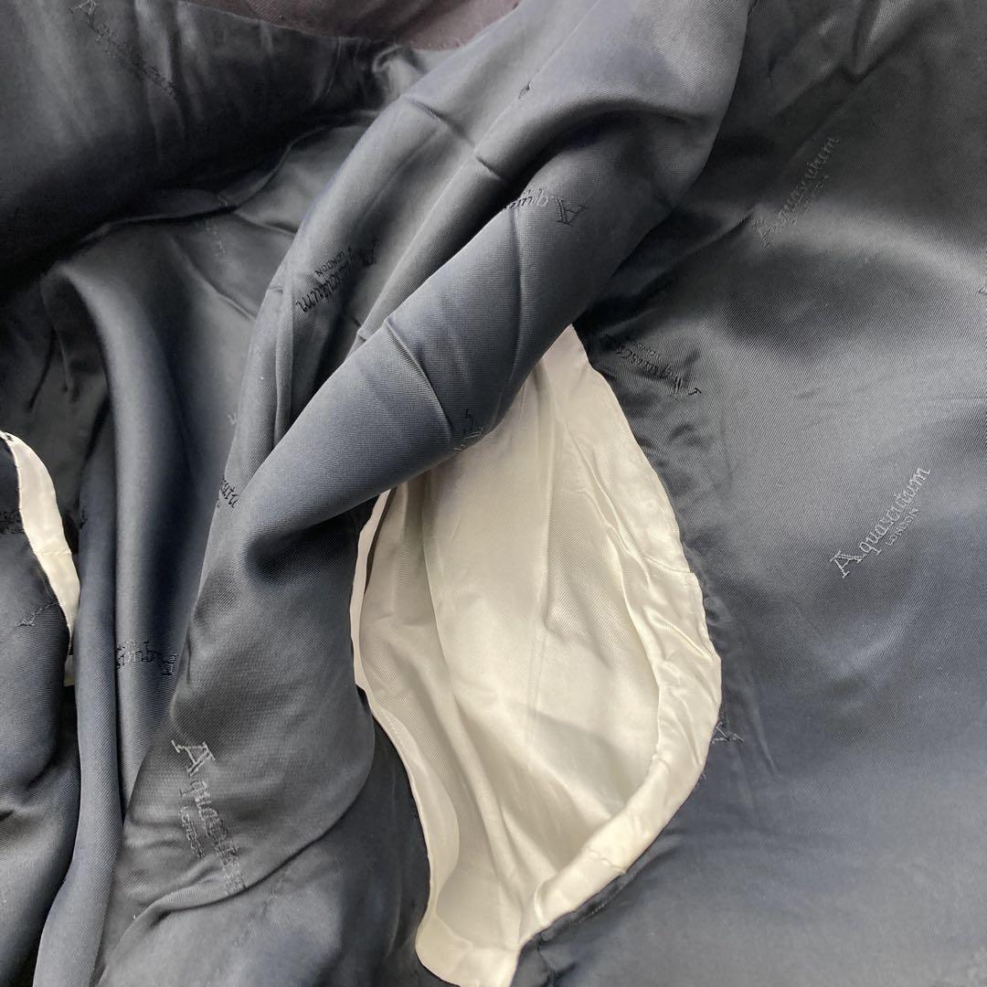 専用Aquascutum ダブルブレスト 紺ブレザー ゴールド金具 メンズ