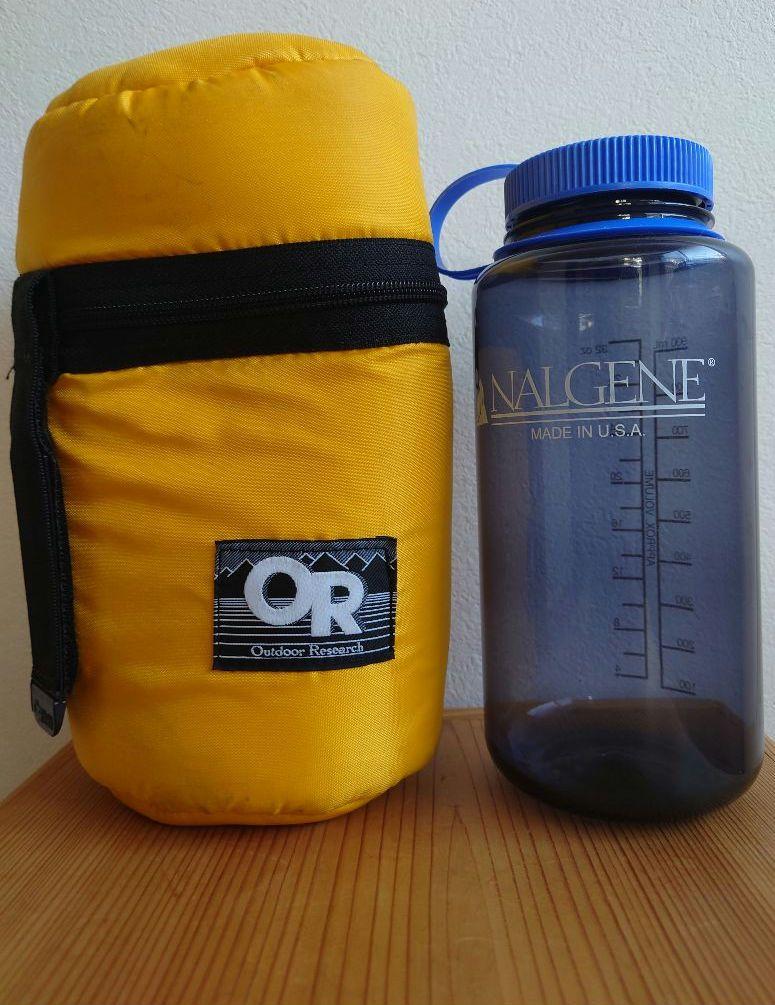 Outdoor Research ボトルケース ＋nalgeneカラーボトル