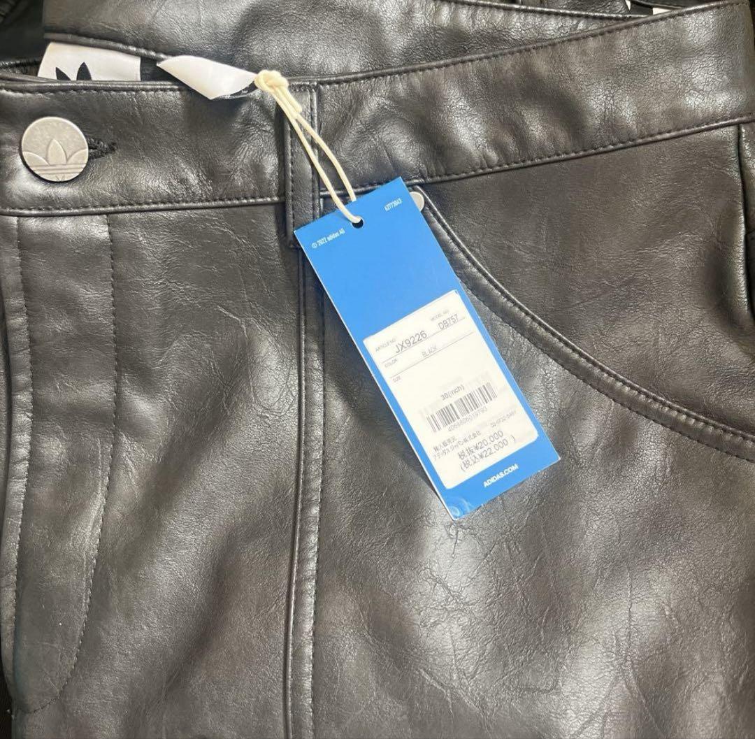 【完売品】Adidas adilenium ビンテージ レザーパンツ 27サイズ 完売品】Adidas adilenium ビンテージ レザーパンツ 27サイズ