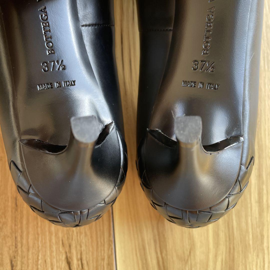 Bottega Veneta パンプス ヒール レザー イントレチャート