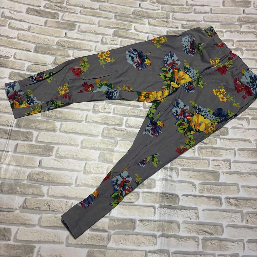 KENZO ケンゾー 花柄 セットアップ ノースリーブ グレー パンツ M