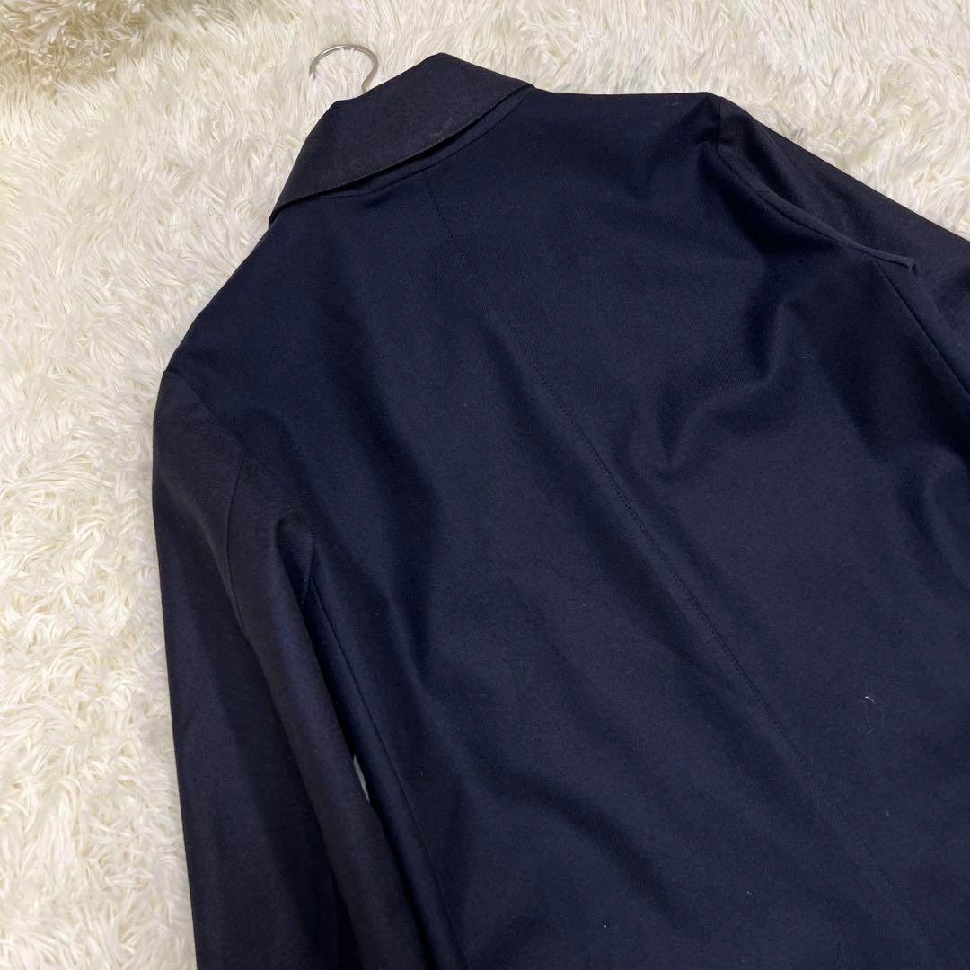 マッキントッシュ コート DUNKELD ダンケルド ロロピアーナ 紺 38