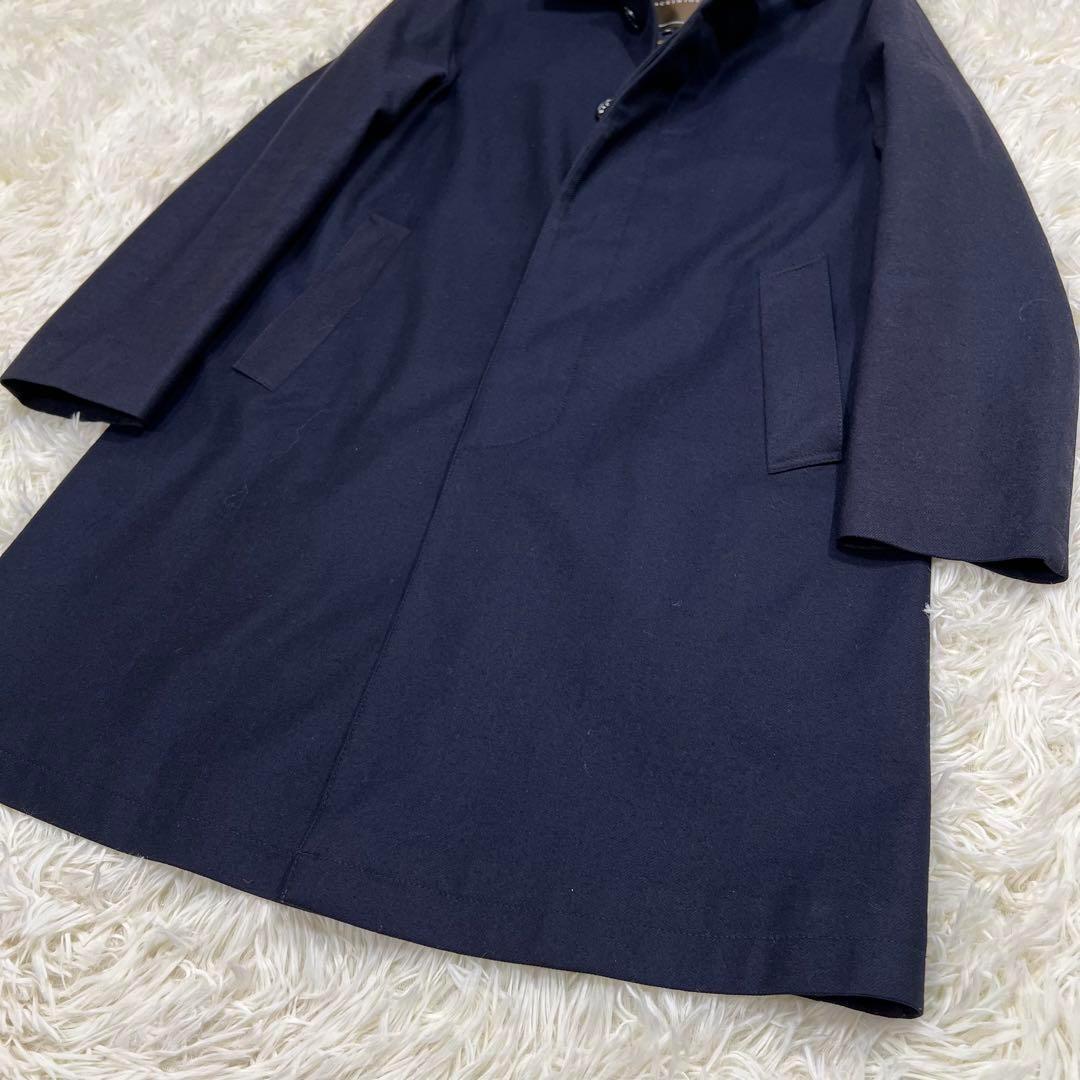 マッキントッシュ コート DUNKELD ダンケルド ロロピアーナ 紺 38