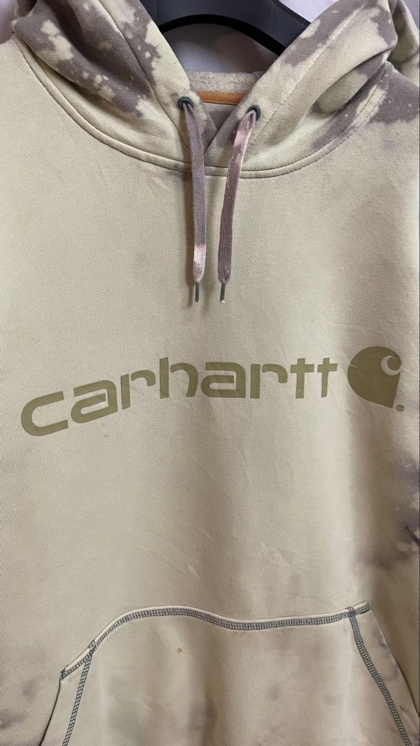 一点物！Carhartt パーカー ブリーチ加工【送料無料】