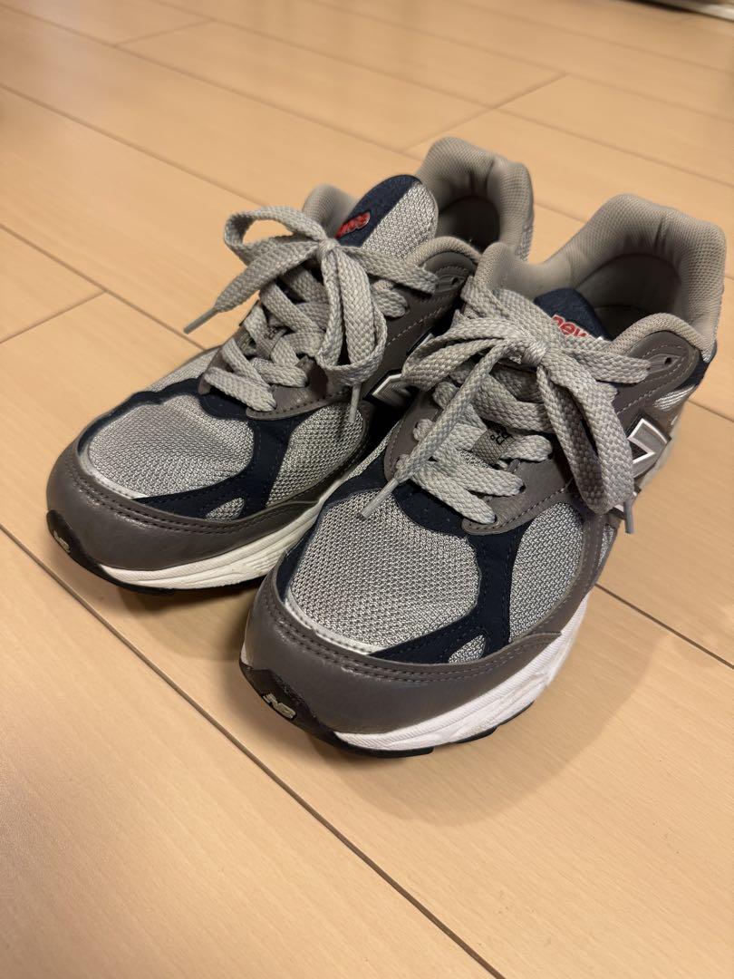 最 安値ファッション - NEW BALANCE 990 ネイビー 26cm