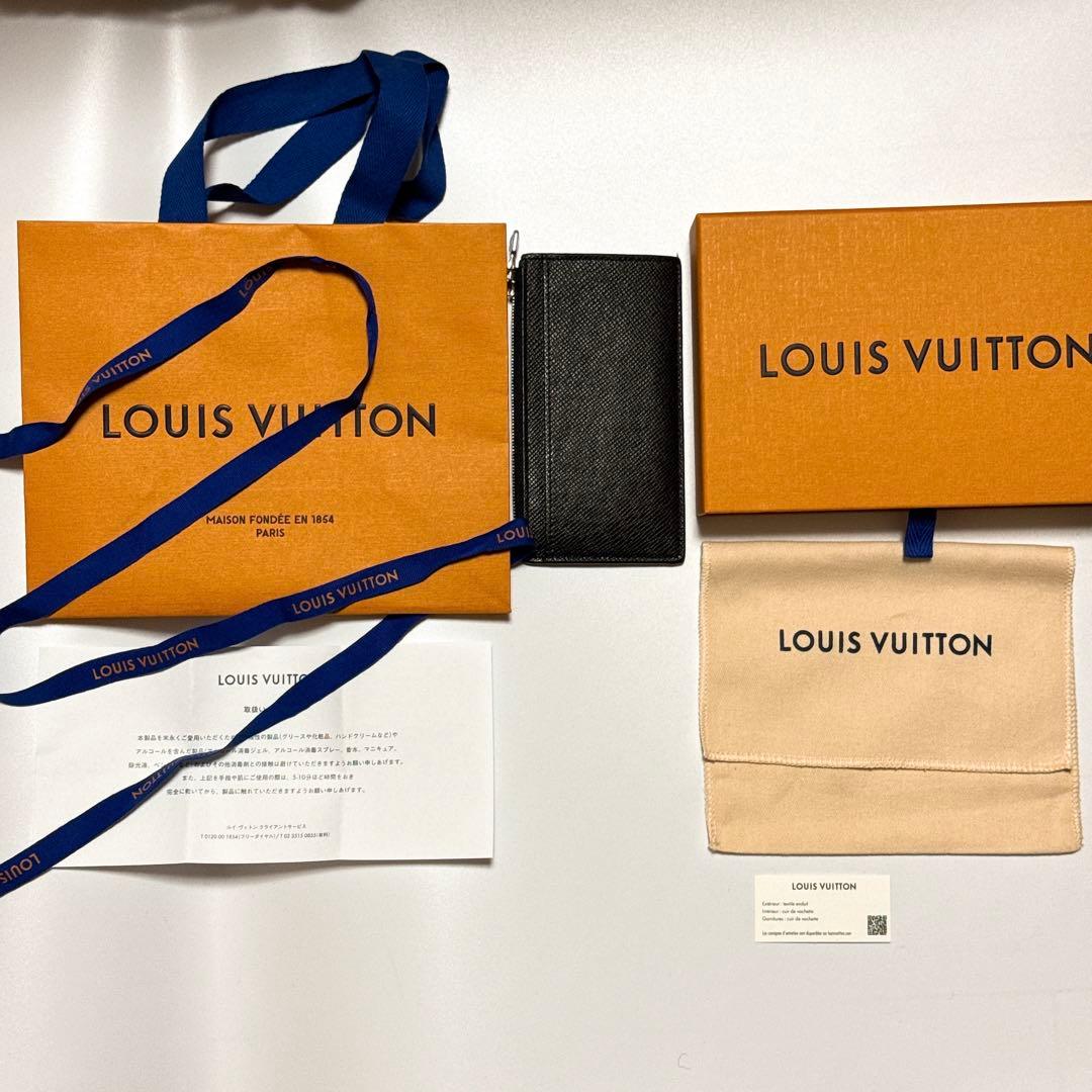 完備LOUIS VUITTON ルイヴィトン タイガ コインカードホルダー目立った傷や汚れなし