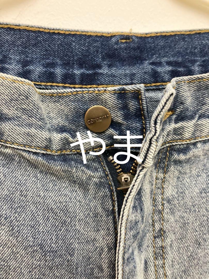 Carhartt CARHARTT DOUBLE FRONT WASHED LOGGER DUN GAREE PANTS
