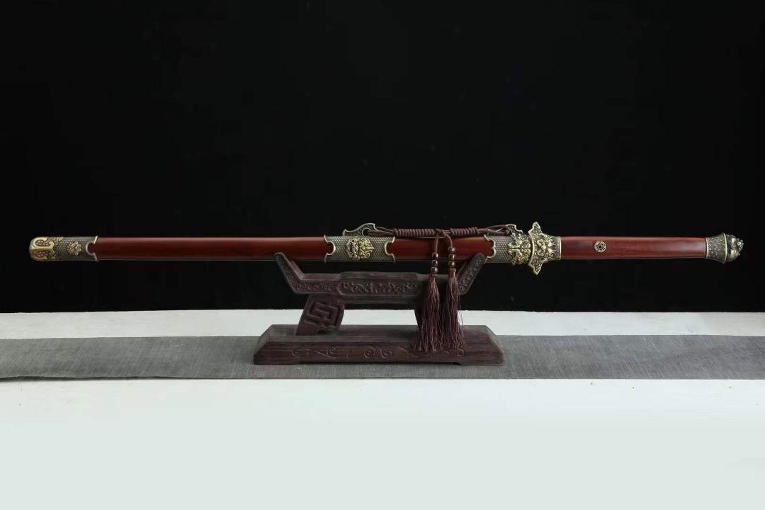 天将剣(酸枝木タイプ)古兵器 武具 刀装具 日本刀 模造刀 居合刀 長尺 高価ホビー・楽器・アート - 天将刀(酸枝木タイプ)古兵器 武具