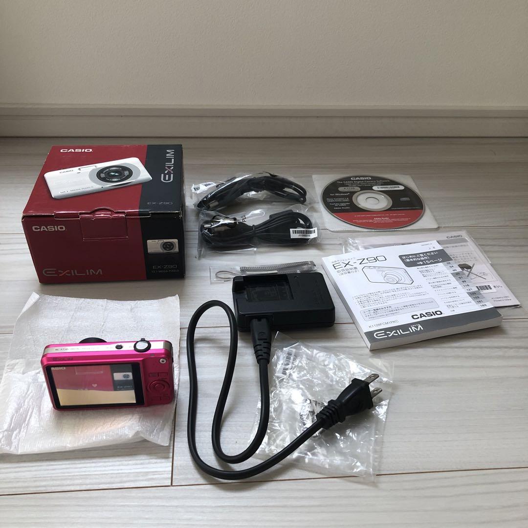 美品 CASIOカシオ EXILIM EX-Z90ピンク 箱・付属品 デジカメ Amazon | CASIO デジタルカメラ EXILIM EX-Z90 ピンク EX-Z90PK