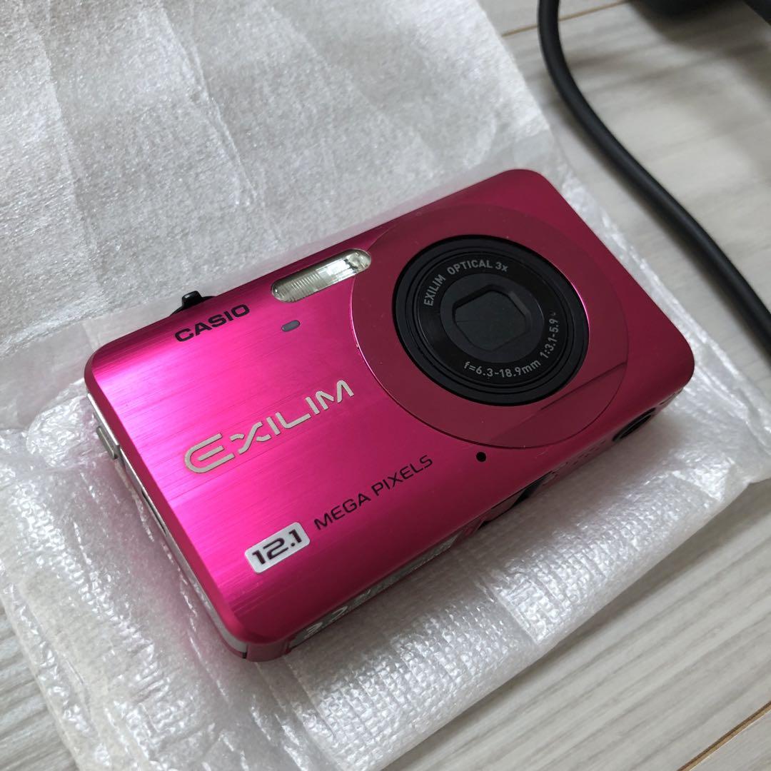 美品 CASIO EXILIM EX-Z90 コンパクトデジタルカメラ ピンク