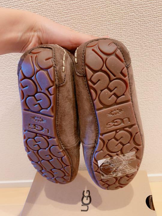 在庫日本製 UGG モカシン チョコレート♩ 5zv3E-m25437442802 アンスレー 大得価HOT