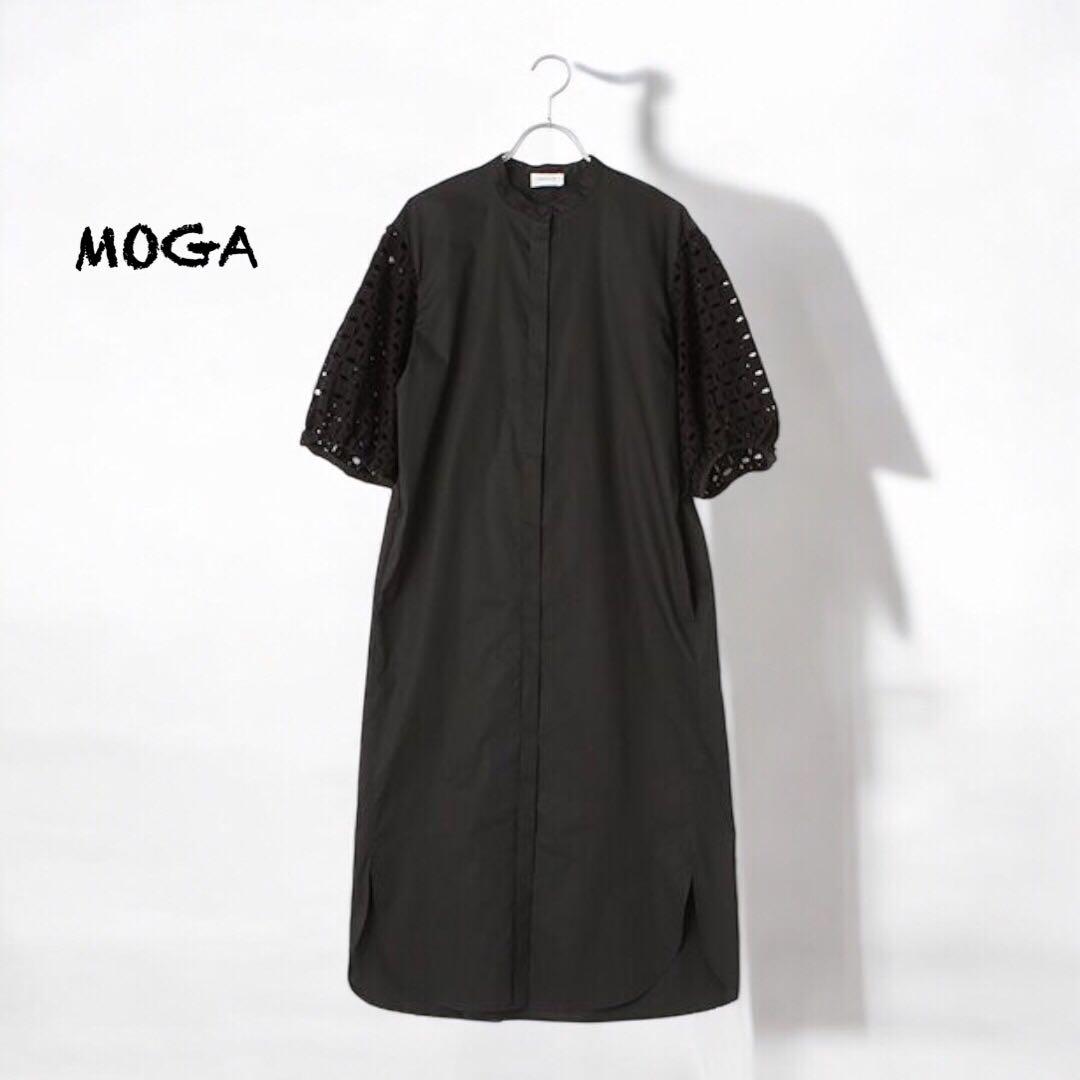 美品　MOGA モガ エンブロイダリーレースワンピース
