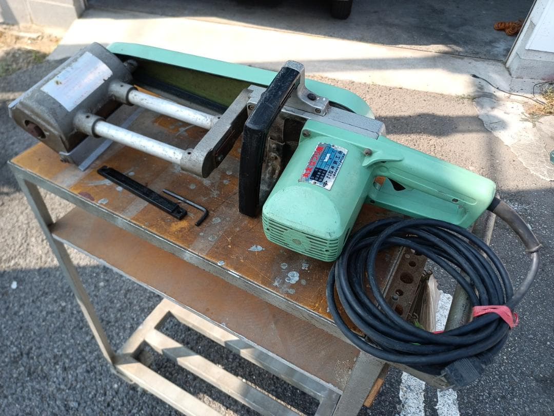 丸太はつり機 LS-101 松井鉄工所　ゲージ付