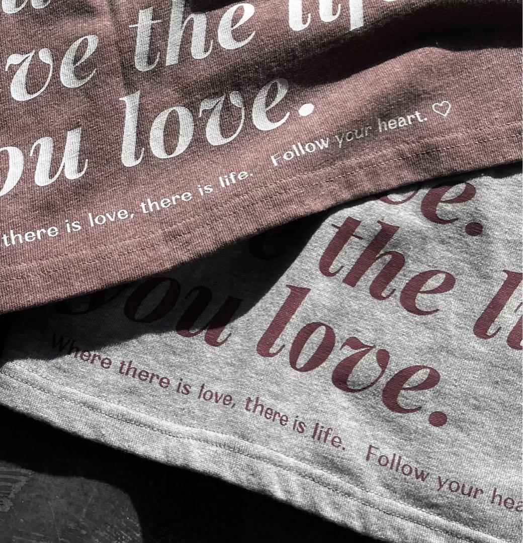 DIANTEのLOVE LIFE LONG SLEEVE TEE