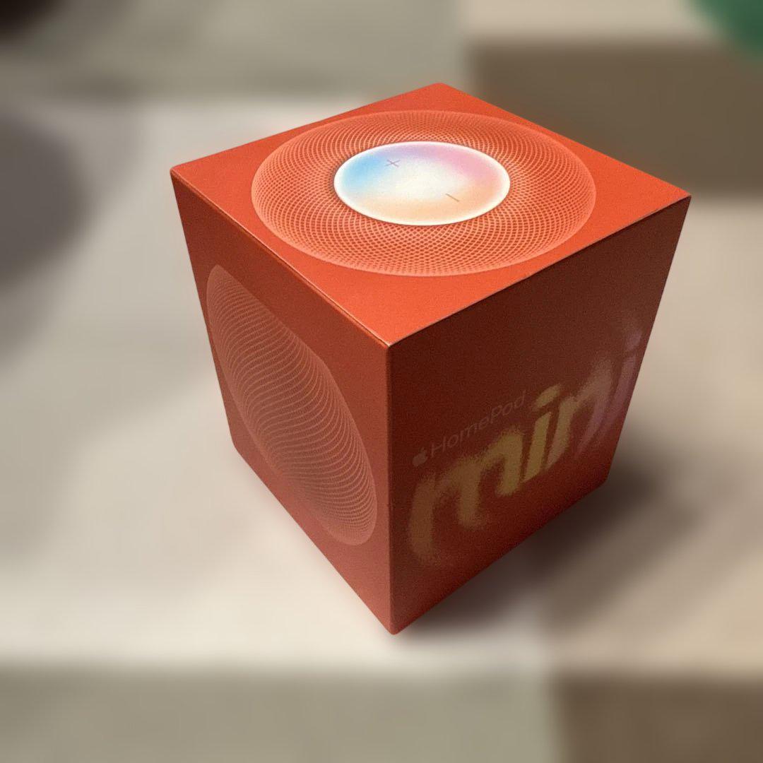 HomePod mini オレンジ / 電源アダプタ付き / 箱・説明書なし 可愛すぴーかー。HomePod mini2台同時開封レビュー。 | Apple
