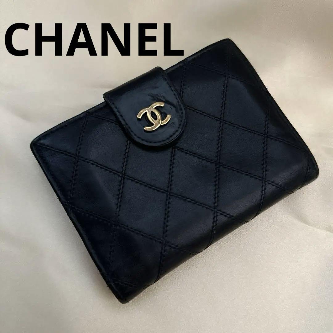 CHANEL 財布 折り財布 がま口