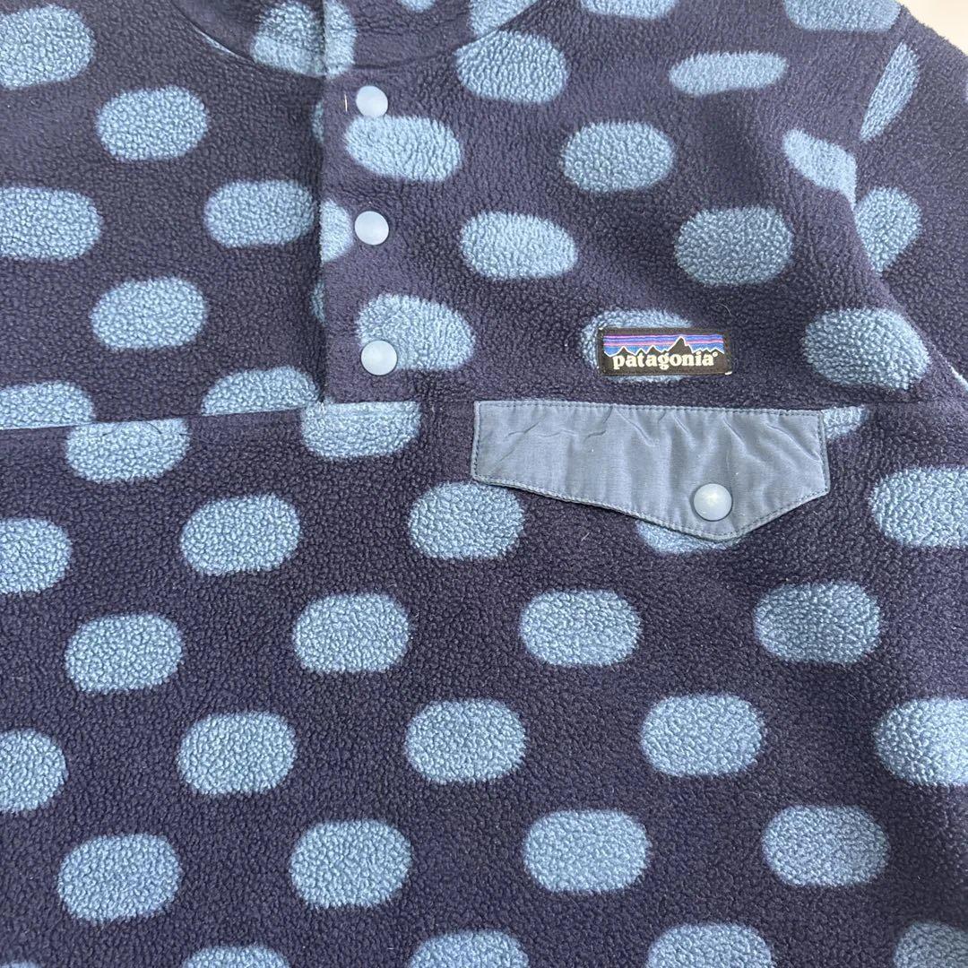 超希少 patagonia SYNCHILLA 水玉 S プルオーバー フリース