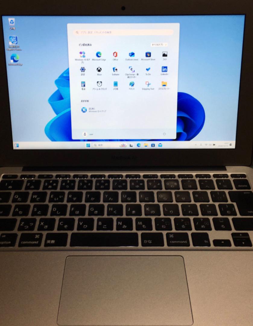 MacBook本体 Apple MacBook Air 11 2015 256GB WIN11PRO