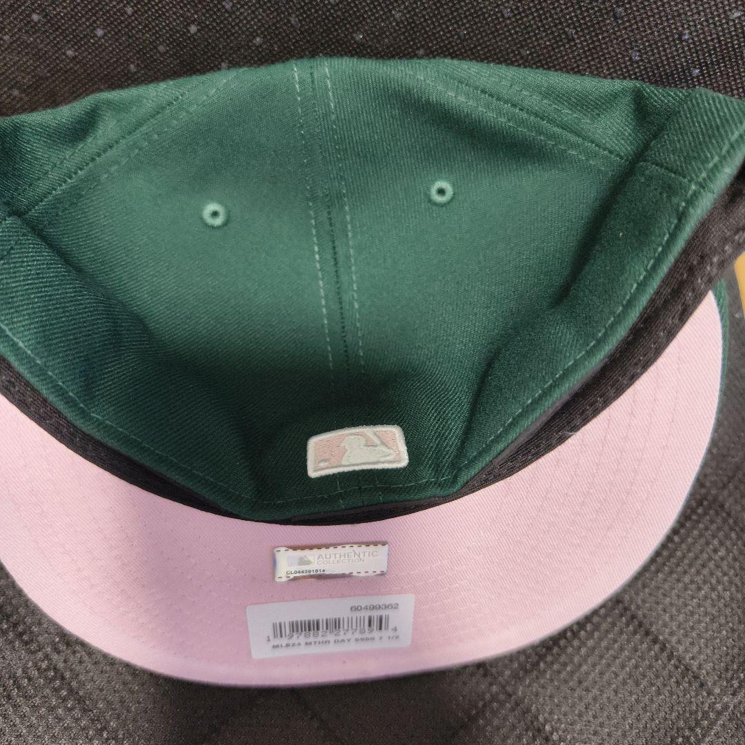ニューエラ　59FIFTY　7 1/2 オークランド・アスレチックス