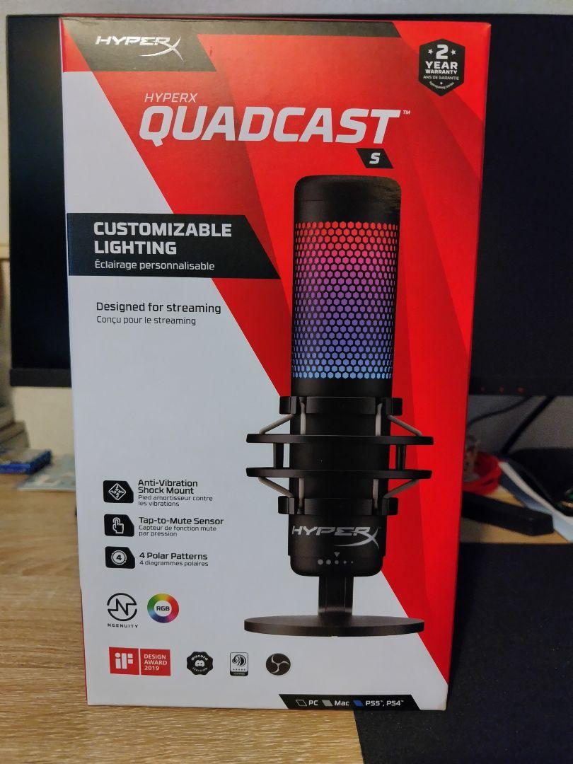 QuadCast S – USB Condenser Gaming Microphone | HyperX