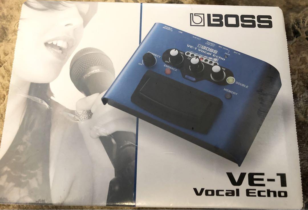 未使用未開封　BOSS　Vocal Echo　VE-1 ヴォーカルエフェクター