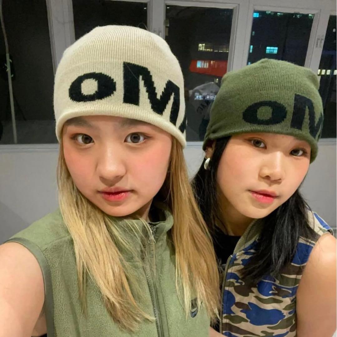 oMA LOGO スカルキャップ アイボリー