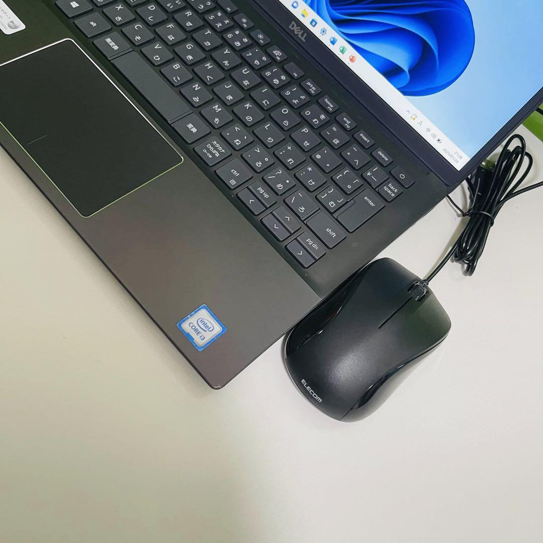 T174 DELLノートパソコンSSD第8世代 Windows11オフィス付き