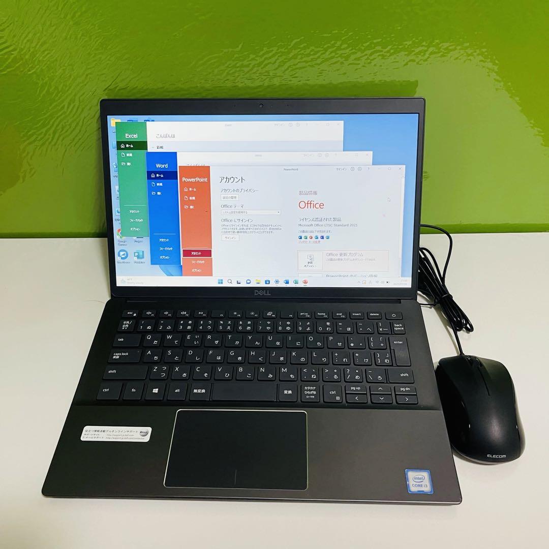 T174 DELLノートパソコンSSD第8世代 Windows11オフィス付き