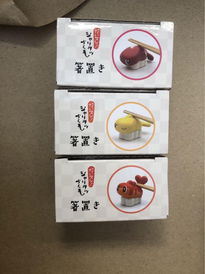 【未使用】 ポケモン箸置き だいスシ!シャリタツづくし シャリタツ3種セット