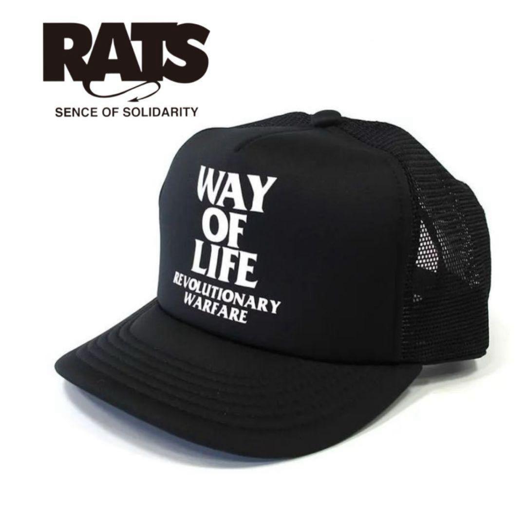 RATS　EMBROIDERY CAP　NAVY　木村拓哉　キムタク RATS EMBROIDERY CAP NAVY 木村拓哉 キムタク