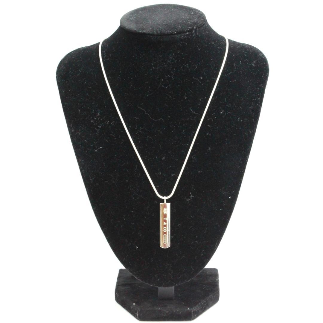 【美品】 267 TIFFANY&Co. ネックレス　ナローバー　1837 美品】 TIFFANY&Co. ネックレス ナローバー 1837 176
