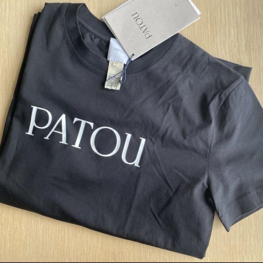 PATOU Tシャツ　ブラック Patou | オーガニックコットン パトゥロゴTシャツ