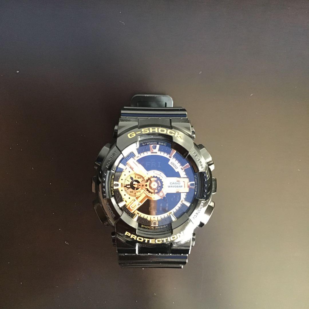 【美品】CASIO カシオ G-SHOCK GA-110GB-1A G-ショック