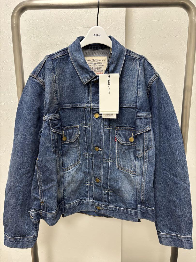 Sacai×Levi s Men s Denim Jacket サイズ1