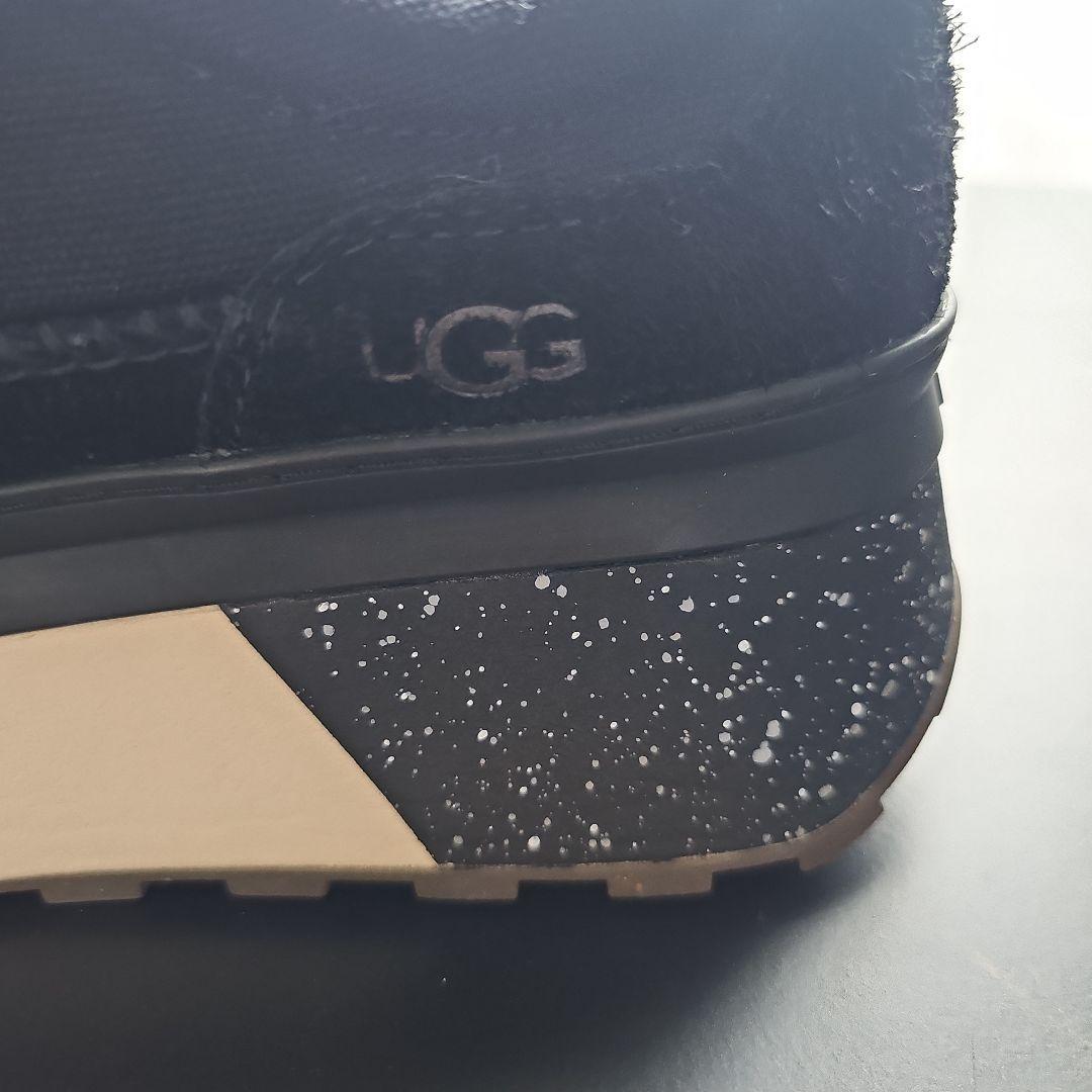 展示品✨24.5靴下～25薄手✨UGG✨マリン メガ レース ✨厚底✨