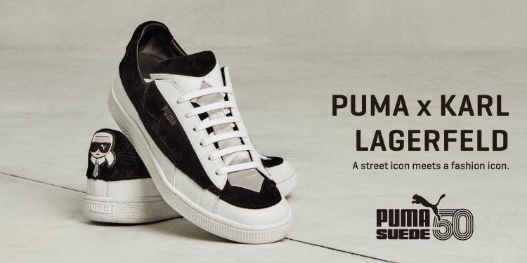 SALE! 即発送★【カール ラガーフェルド】スニーカー Karl Lagerfeld - PUMA カールラガーフェルド コラボ レディース