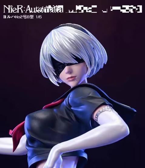 ニーア オートマタ　 2B 　ガレージキット　フィギュア