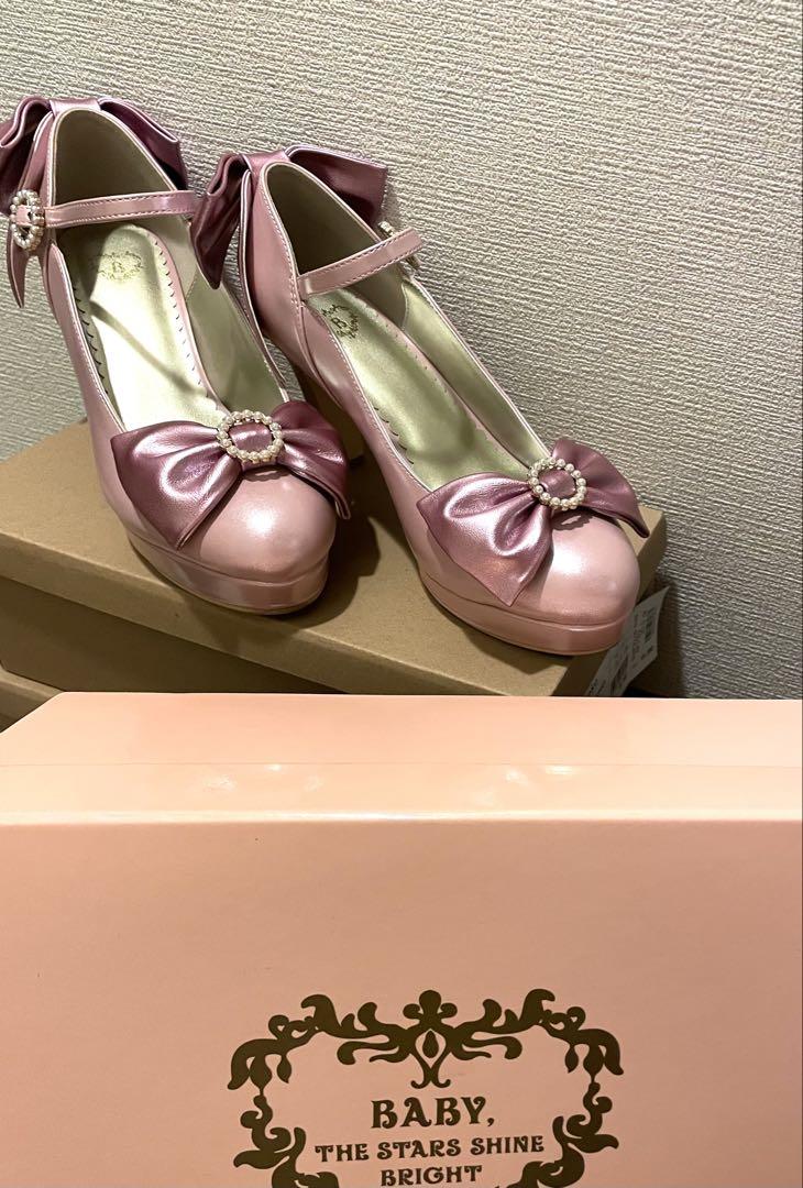 【ほぼ未使用美品】BABY Twinkle Princessパンプス　Mサイズ